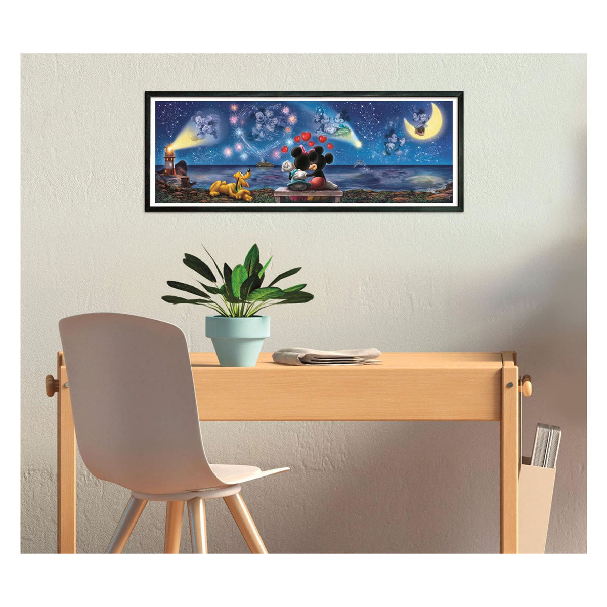 Clementoni puzzle Mickey et Minnie panorama - 1000 pcs.