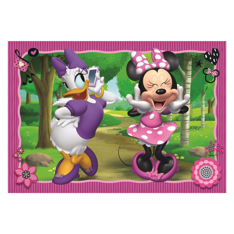 Clementoni - puzzle - 24 maxi pièces - Disney Minnie - puzzle enfant - à partir de 3 ans