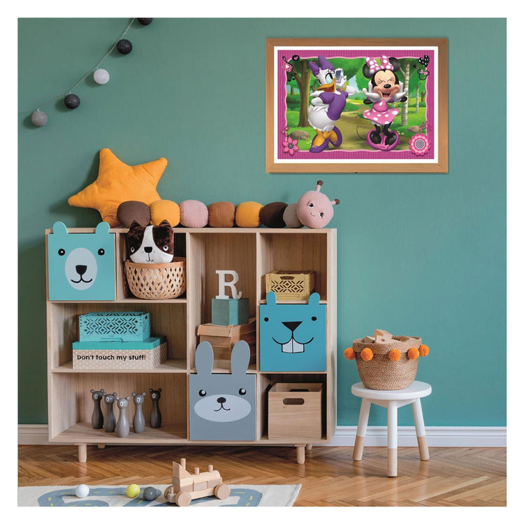 Clementoni - puzzle - 24 maxi pièces - Disney Minnie - puzzle enfant - à partir de 3 ans