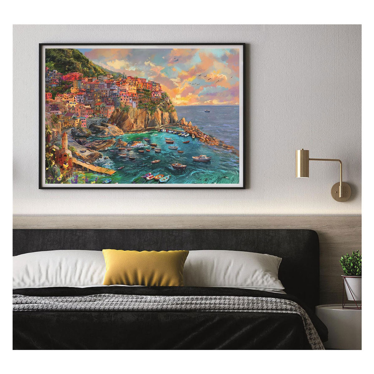 Clementoni puzzle peint manarola - 2000 pcs.