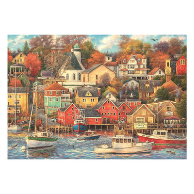 Clementoni puzzle Good Times Harbour - 1500 pcs.