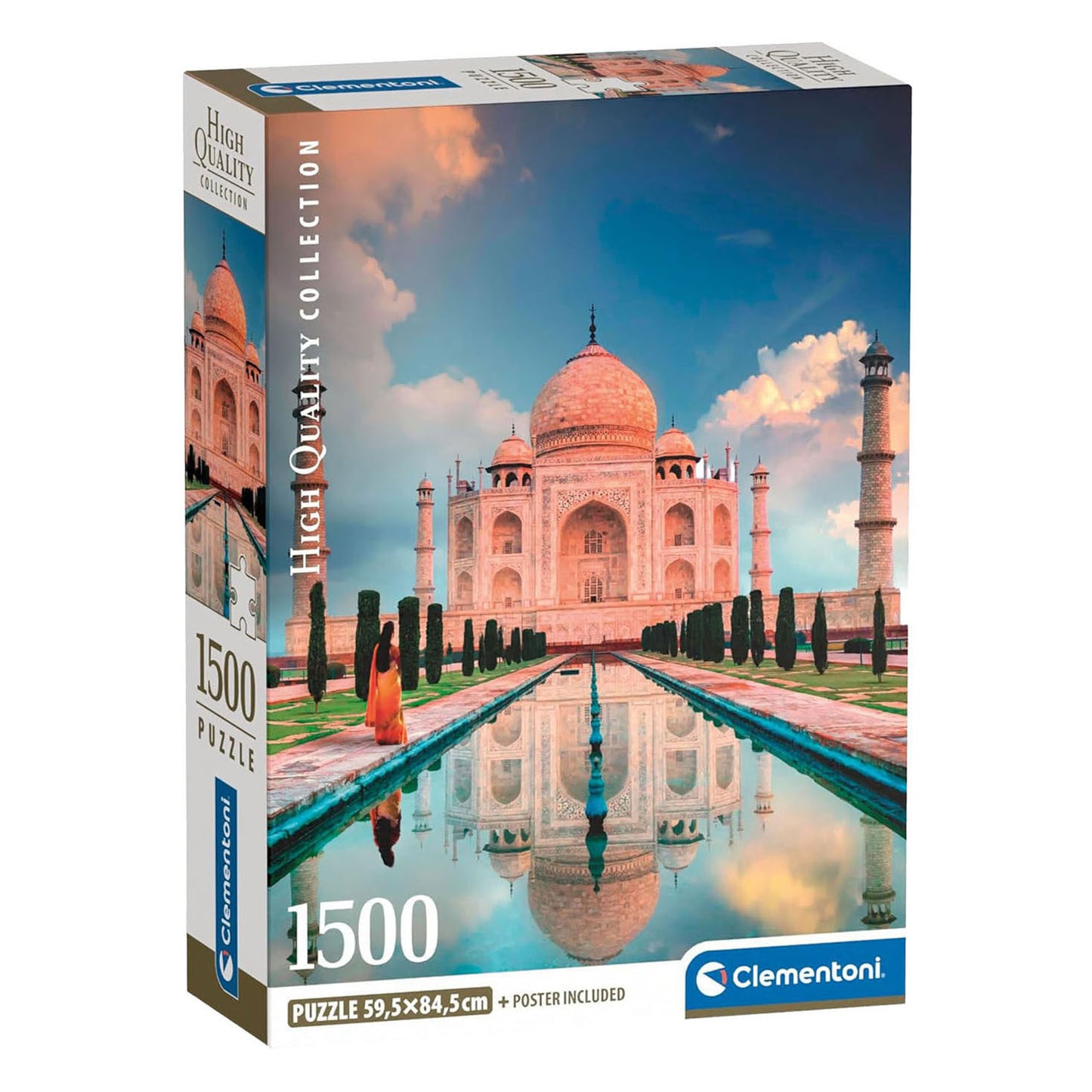 Clementoni puzzle taj mahal - 1500 pcs.