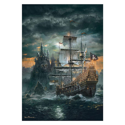 Clementoni - puzzle - 1500 pièces - bateau pirate - puzzle pour adultes