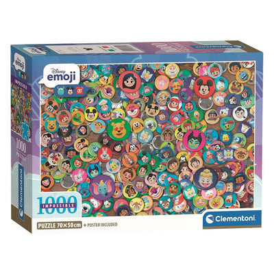 Clementoni - puzzle - 1000 pièces - personnages classiques - puzzle pour adultes - licence série spéciale