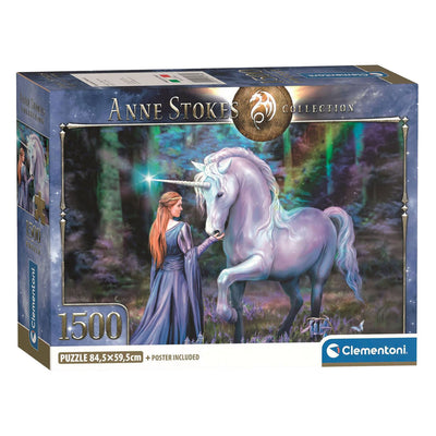 Clementoni puzzle Anne Stokes bois de jacinthe - 1500 pcs.