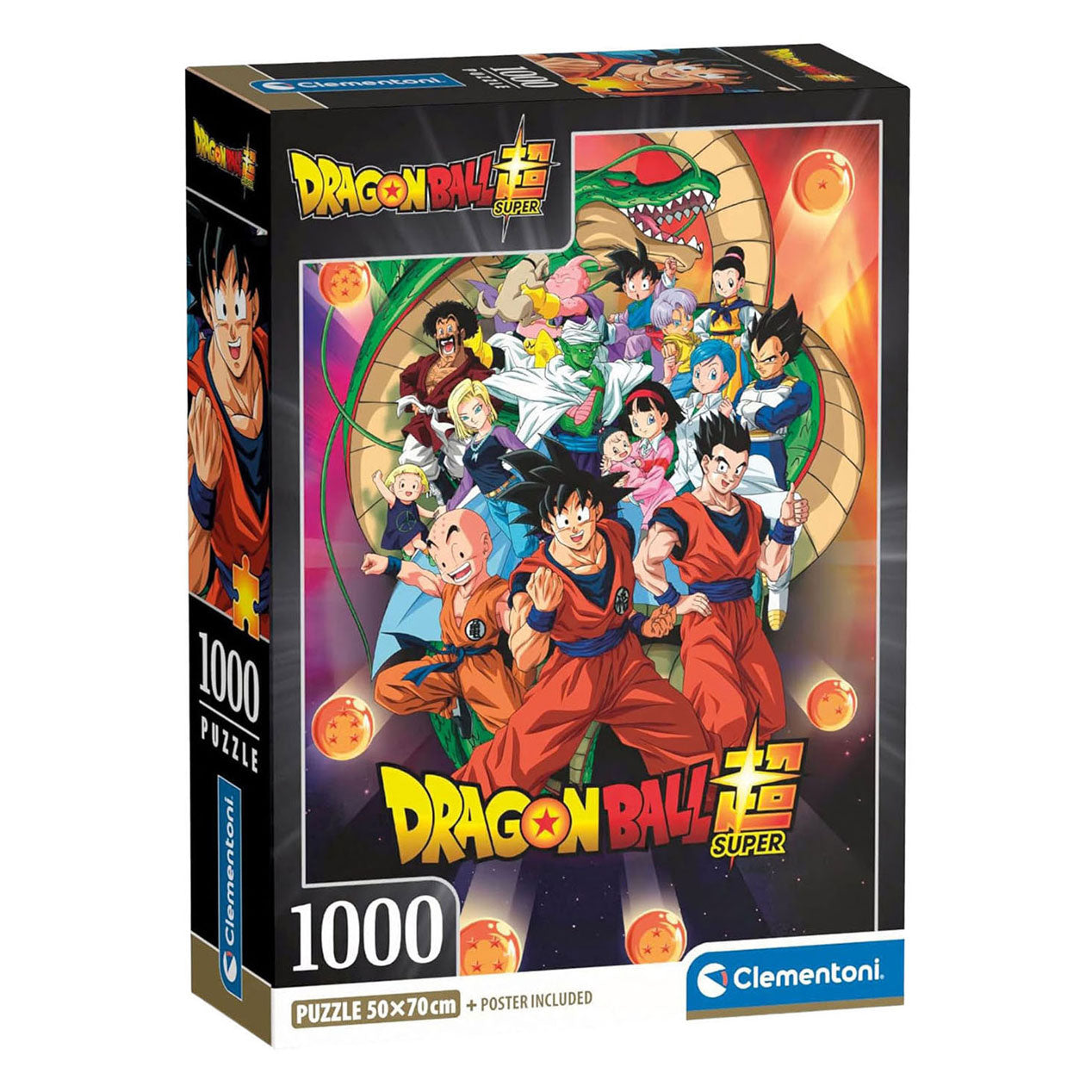 Clementoni puzzle dragonball portrait - 1000 pcs.
