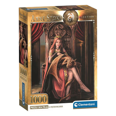 Clementoni puzzle Anne attise les amis pour toujours - 1000 pcs.