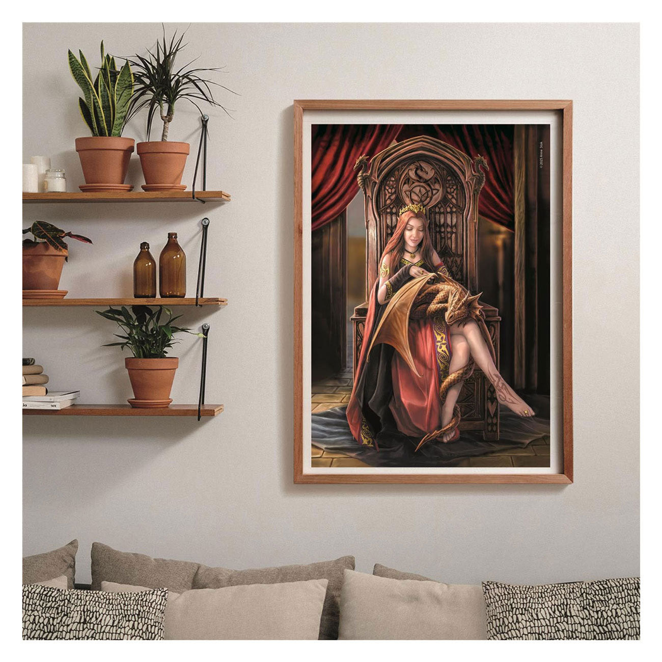 Clementoni puzzle Anne attise les amis pour toujours - 1000 pcs.