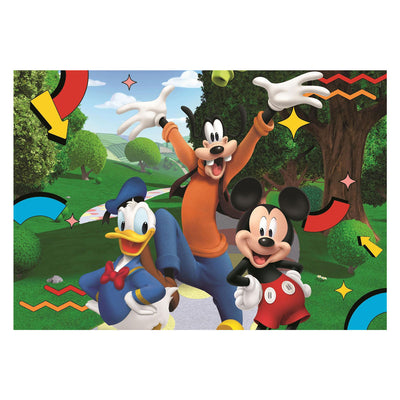 Clementoni maxi puzzle Mickey Mouse Club House - 104 pièces.