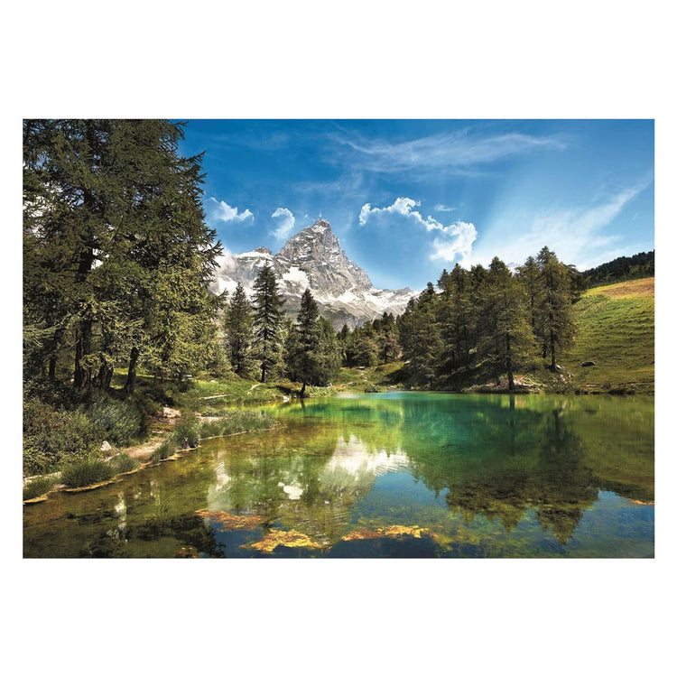 Clementoni - puzzle - 1500 pièces - lac bleu - puzzle pour adultes - collection de haute qualité