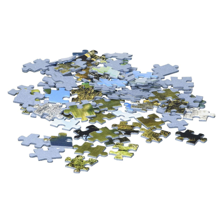 Clementoni - puzzle - 1500 pièces - lac bleu - puzzle pour adultes - collection de haute qualité