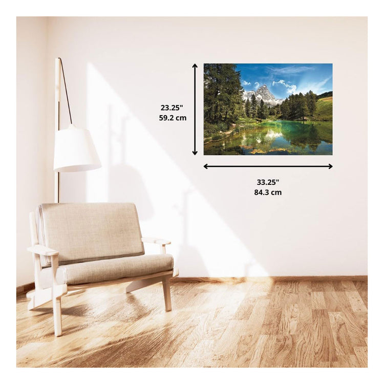 Clementoni - puzzle - 1500 pièces - lac bleu - puzzle pour adultes - collection de haute qualité