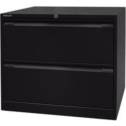 Classeur bisley df2633 noir 2 tiroirs