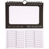 Calendrier d'anniversaire international Creativ company, taille 19x23 cm, taille du trou 15,3x9,2 cm, 180 g, 5 pièces 1 boîte