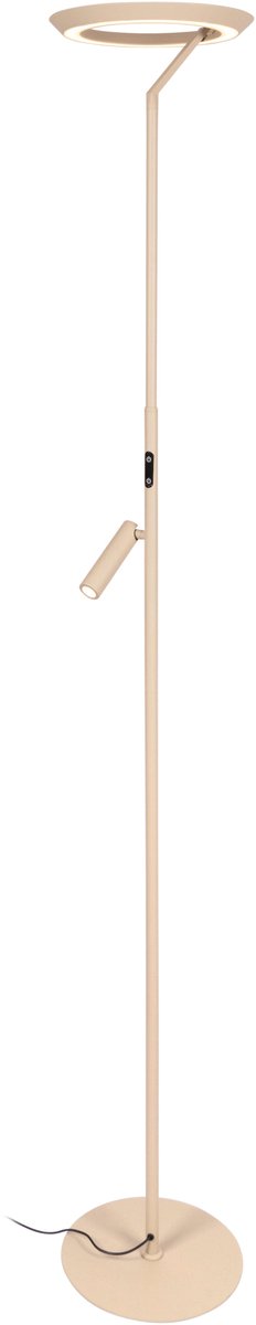 Lucide celeste - lampadaire - ø 28 cm - LED dimmable - 2700k - taupe | essentiel