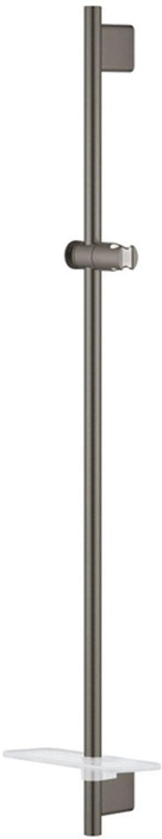 Tringle de douche Grohe rainshower smartactive - 90 cm - avec porte-savon - graphite dur brossé - 26603al0