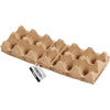 Cartons d'œufs, h : 5 cm, l : 30,5 cm, l : 11 cm, 3 pièces 1 boîte