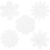 Fleurs de l’entreprise Creativ blanc, 5x 3pcs.