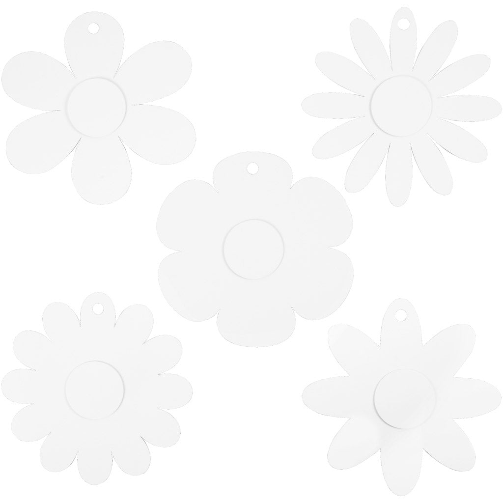 Fleurs de l’entreprise Creativ blanc, 5x 3pcs.
