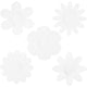 Fleurs de l’entreprise Creativ blanc, 5x 3pcs.