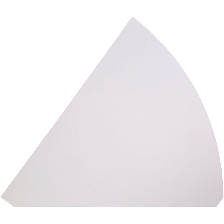 Cônes Creativ company, h: 68 cm, d 20 cm, blanc, 5 pièces 1 boîte