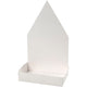 Creativ Company Watercress Bin avec figure, huis, h: 20 cm, blanc, 6 set 1 boîte