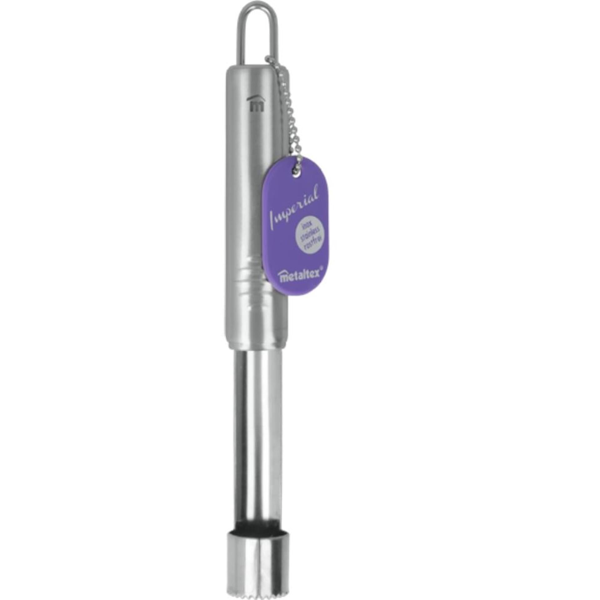 Vide-pomme impérial Metaltex en acier inoxydable 20,5 cm