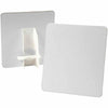 Assiette déco Creativ company, format 17x19 cm, épaisseur 2 mm, blanche, 5 pièces 1 boîte