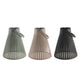 Lampe solaire suspendue lignes 20cmx24cm