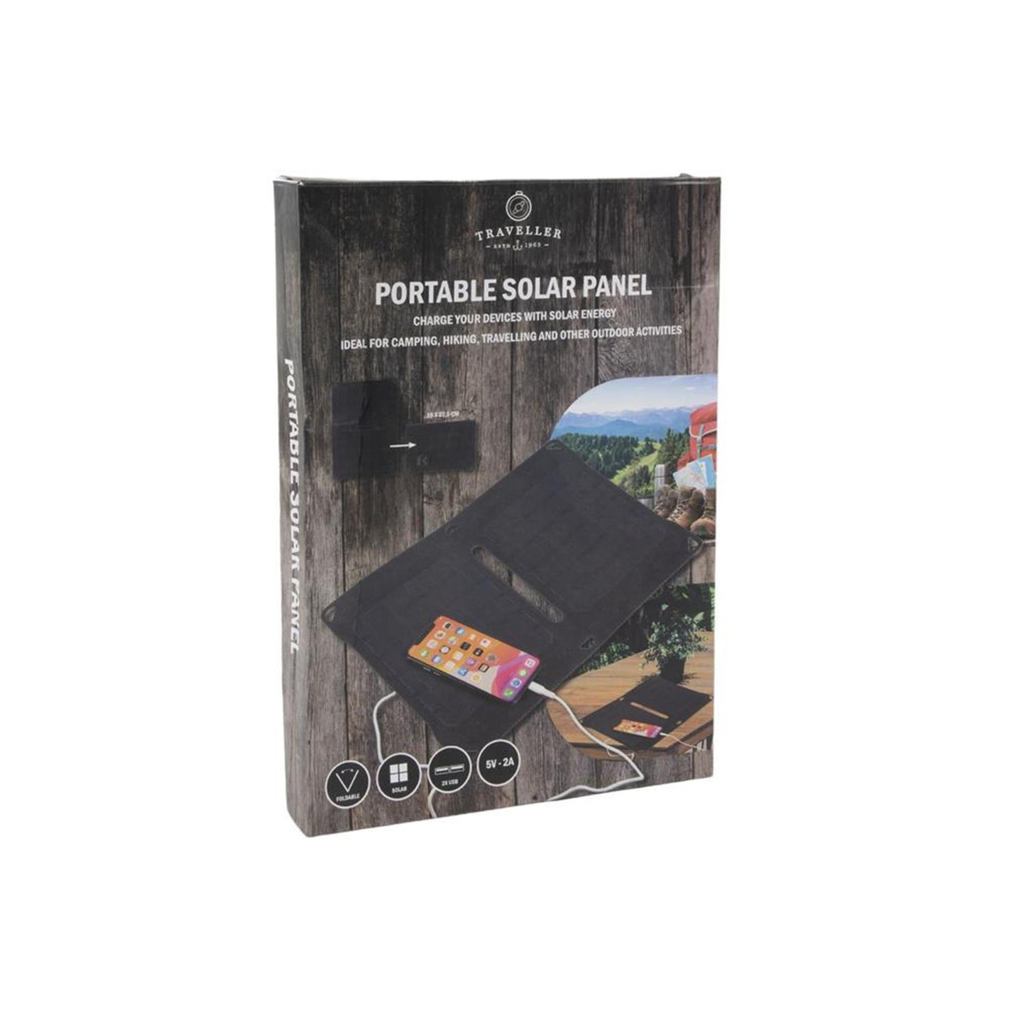 Panneau solaire portable Svenska Living avec 2x USB