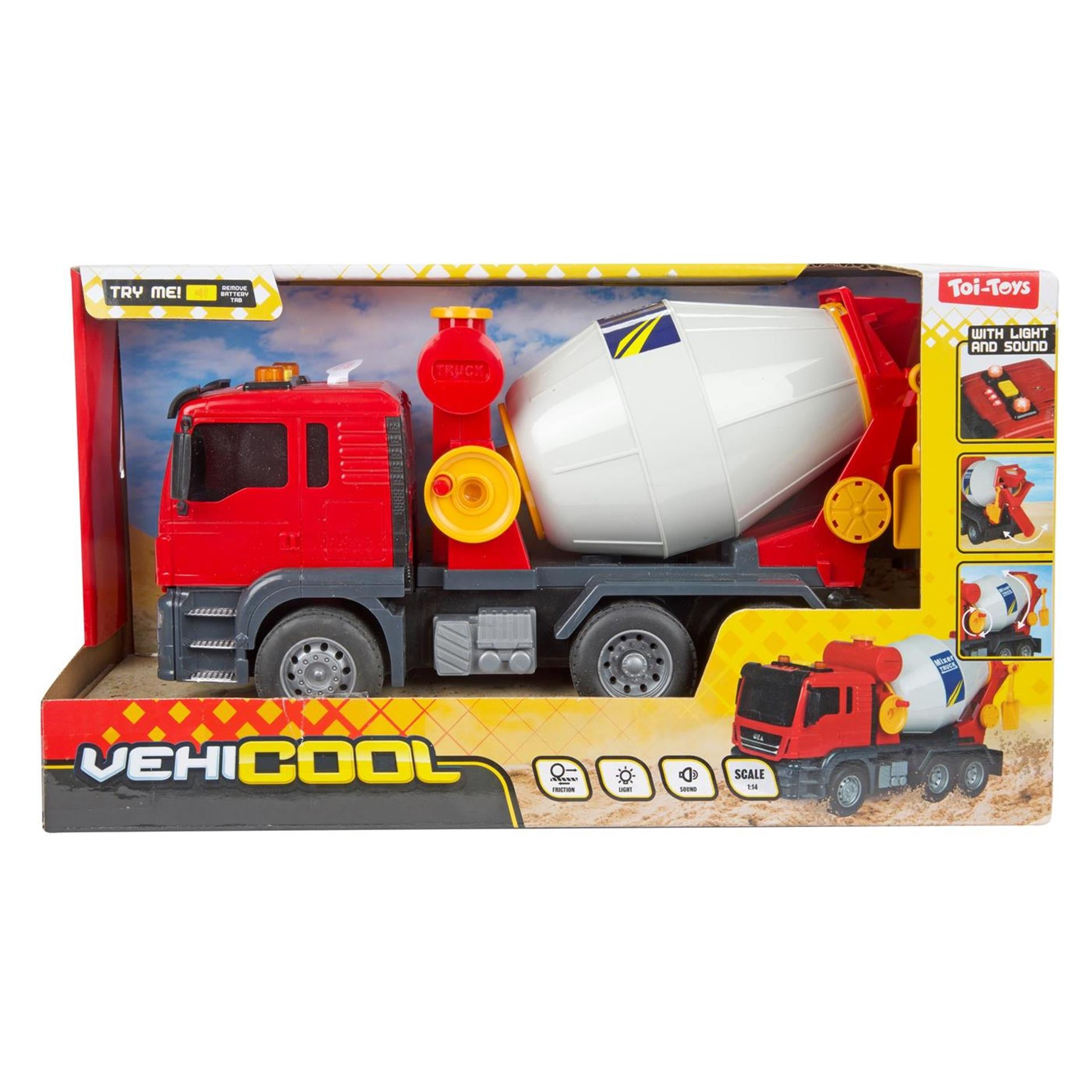 Toi-toys vehicool camion béton - 26cm
