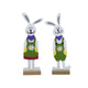 Svenska living décoration de fenêtre feutre lapin de Pâques 35cm