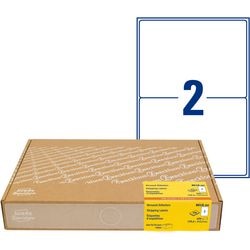 Étiquettes d'expédition avery zweckform 143,5 x 199,6 mm blanc