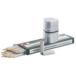 Crayon faber castell grip 2001 taille-crayon gommes à bois