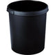 Corbeilles à papier 30l noires, robustes, durables, grande capacité