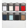 Étiquettes manille Creativ company, format 3x8 cm, 220 g, différentes couleurs, boîte 8x10 1 boîte