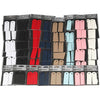 Étiquettes manille Creativ company, format 3x8 cm, 220 g, différentes couleurs, boîte 8x10 1 boîte