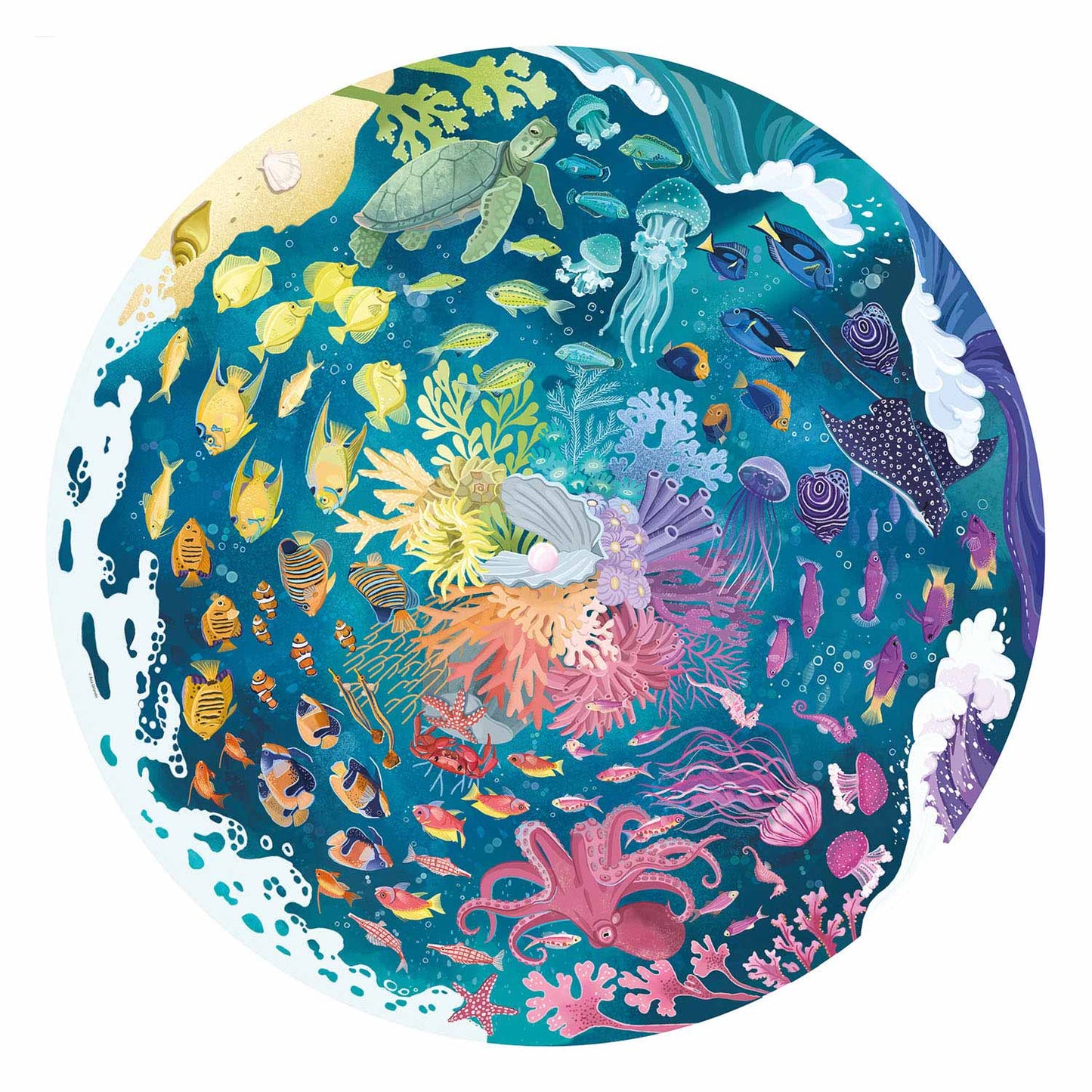Ravensburger Circle of Color Puzzles Ocean, 500st.