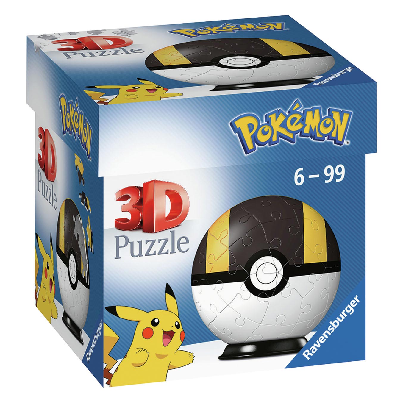 Ravensburger - Pokémon Ultra Ball 3d Puzzle 54 Pieces