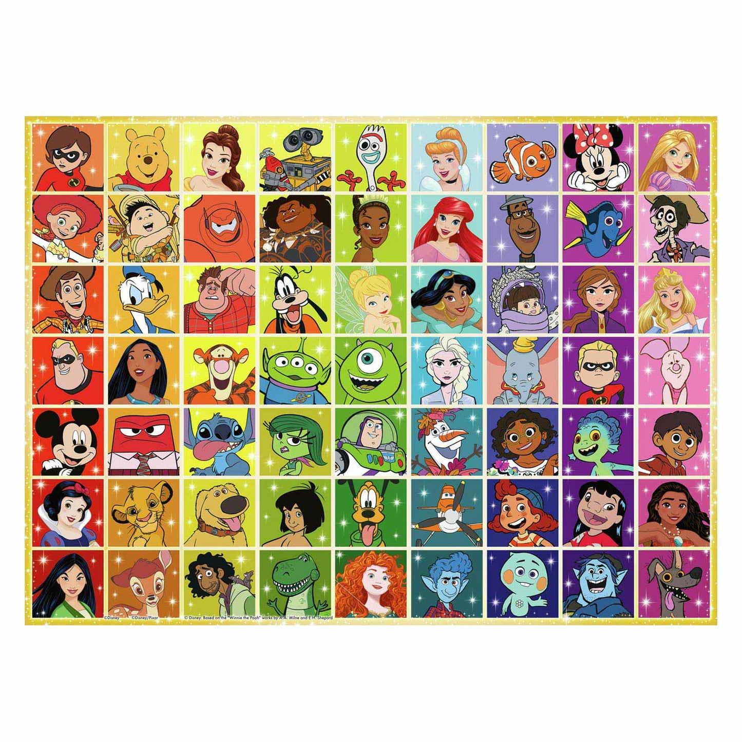 Ravensburger Collage Puzzle, 100e.