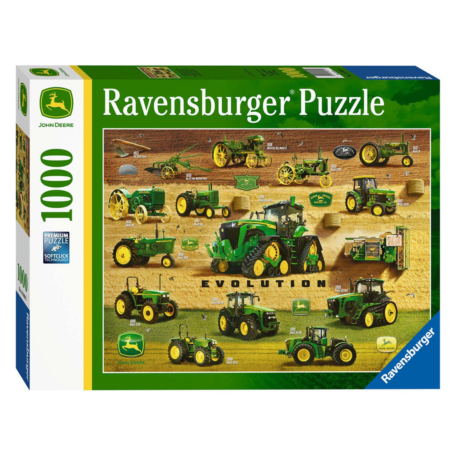 Ravensburger L'héritage de John Deere Puzzle, 1000pcs.