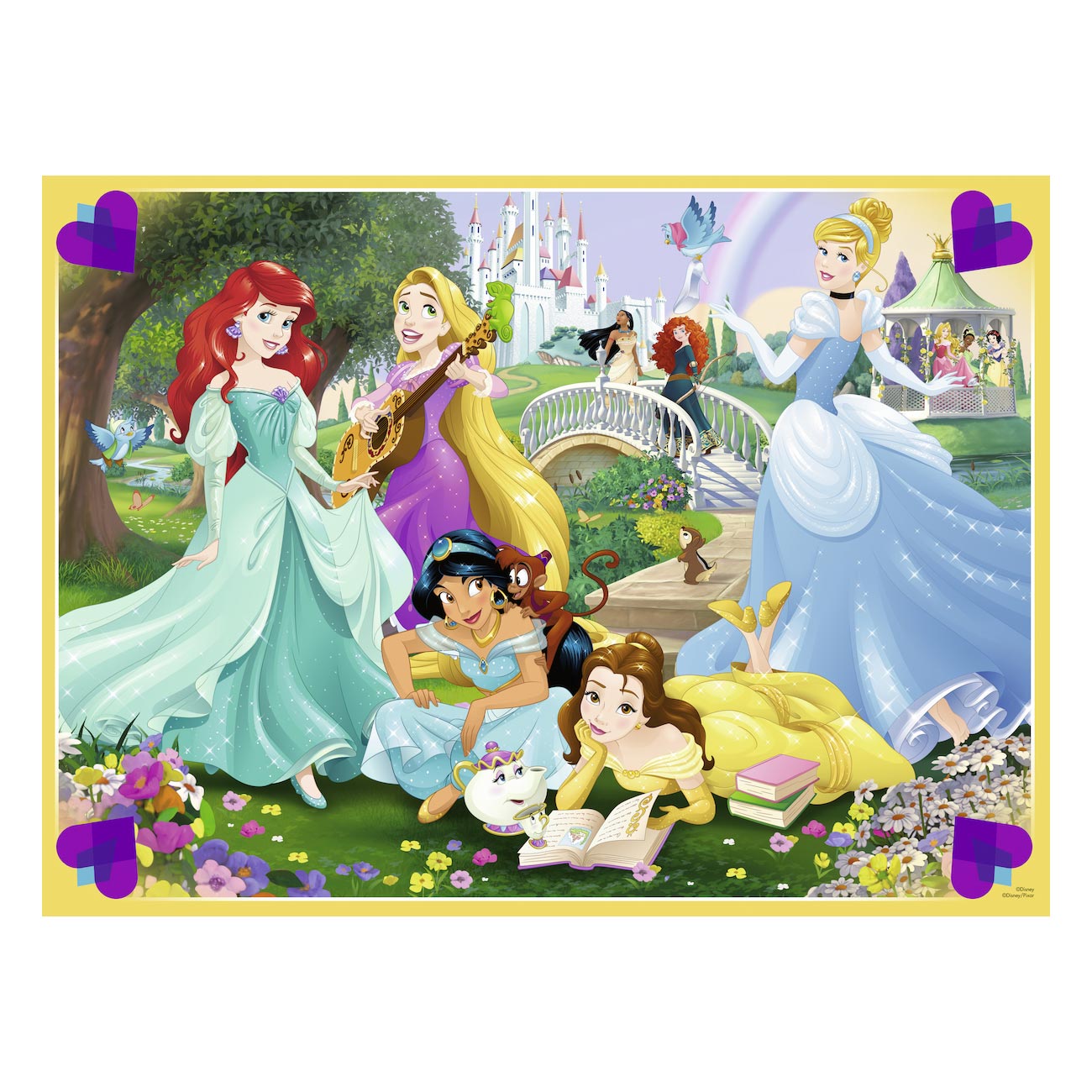 Ravensburger les princesses 100st. Xxl