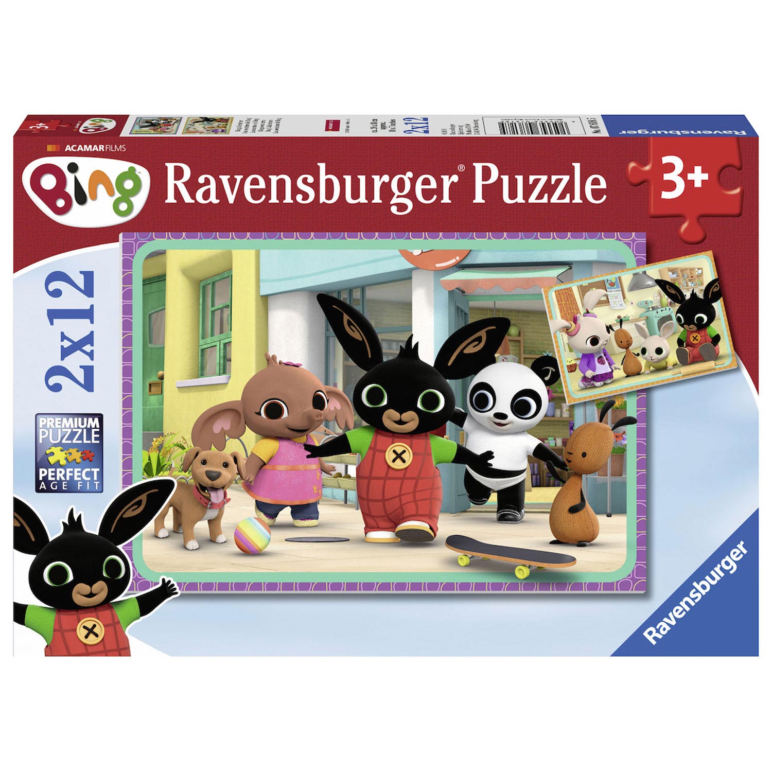 Ravensburger - Puzzle 2x12 Pièces