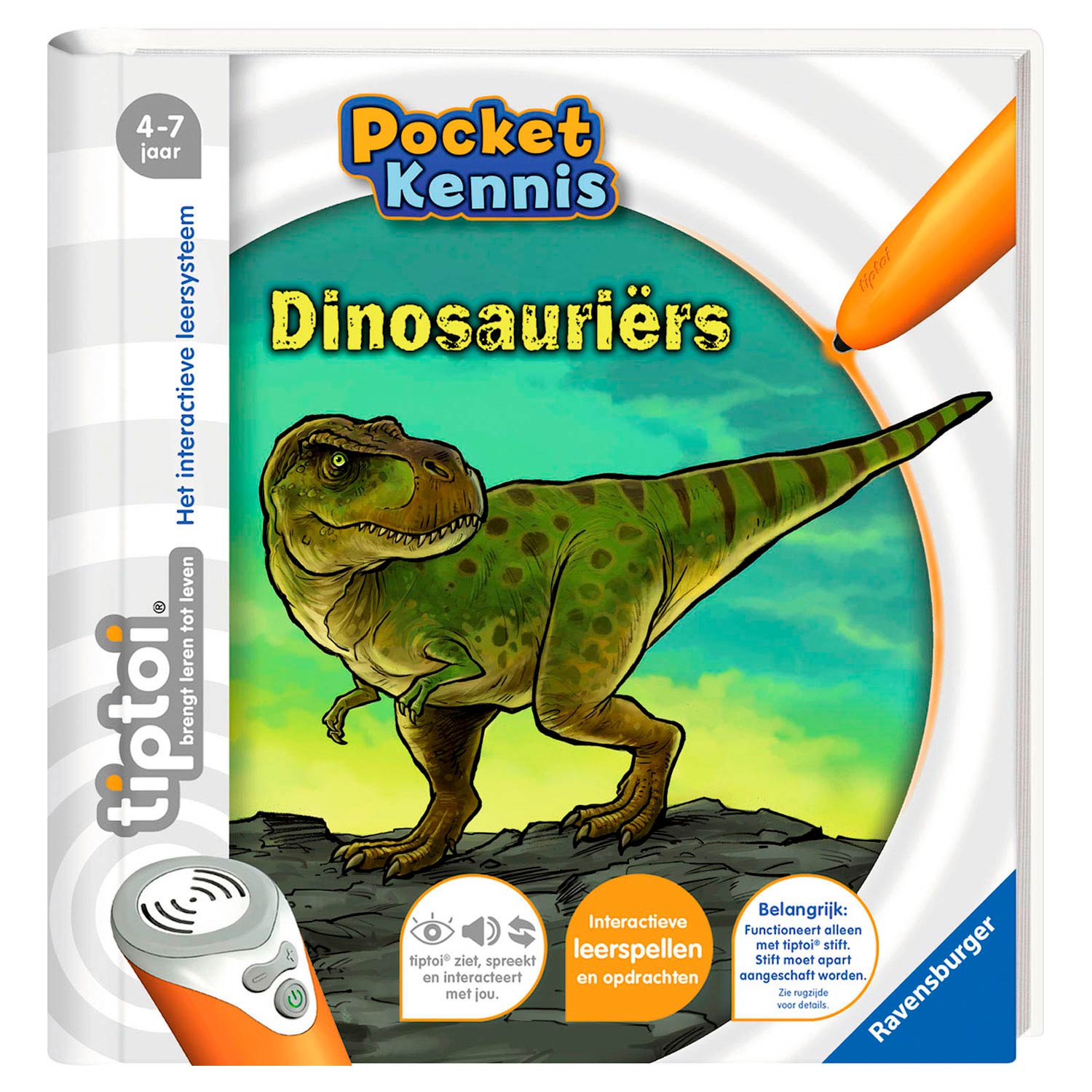 Ravensburger TiptoI Pocket Knowsing Dinosaurs