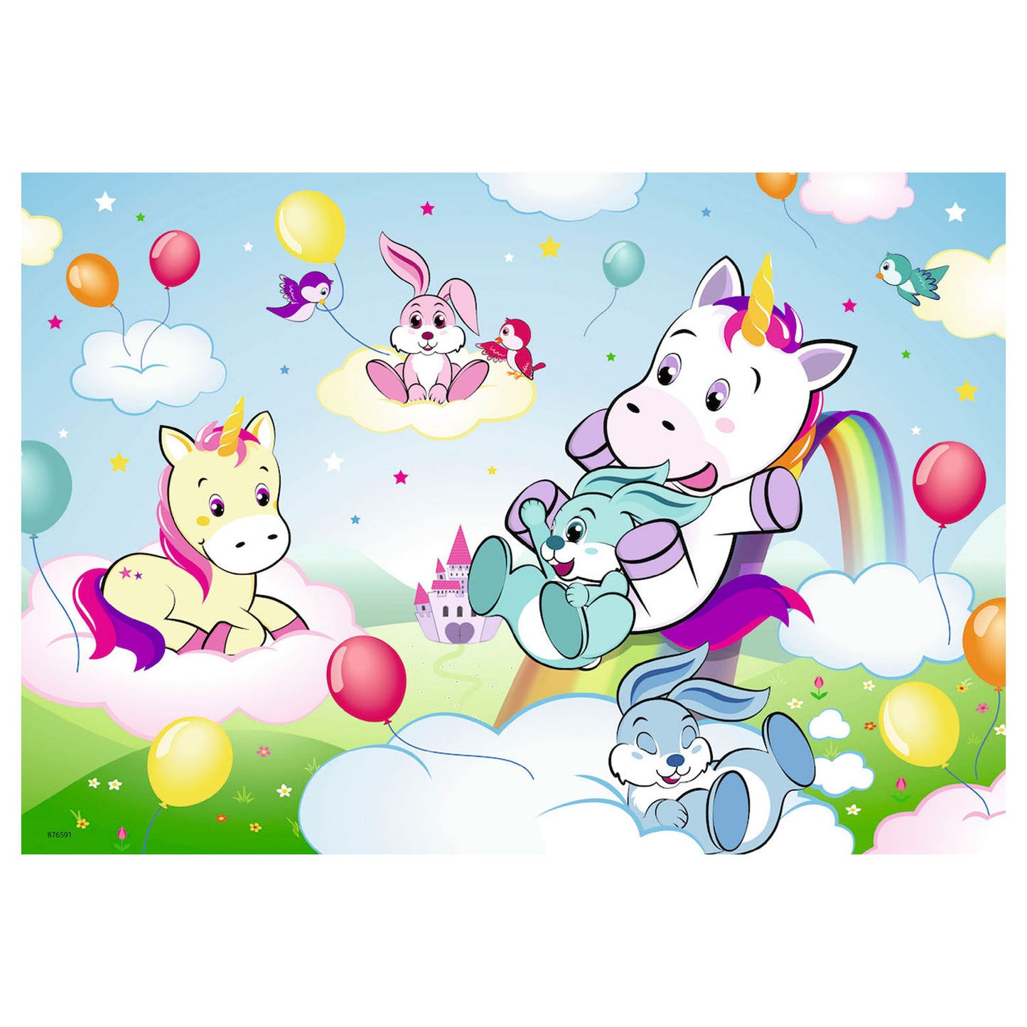 Ravensburger - Fairytale Unicorn Puzzle 2x24 Pièces