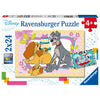 Ravensburger - Les jolis chiots 2x24 pièces