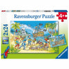 Ravensburger - Adventure Island 2x24 pièces