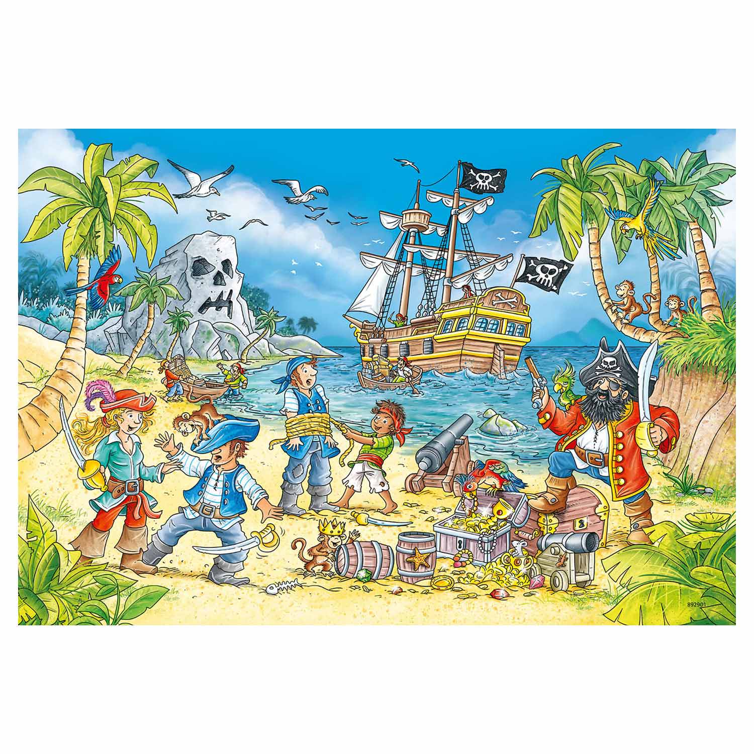 Ravensburger - Adventure Island 2x24 pièces