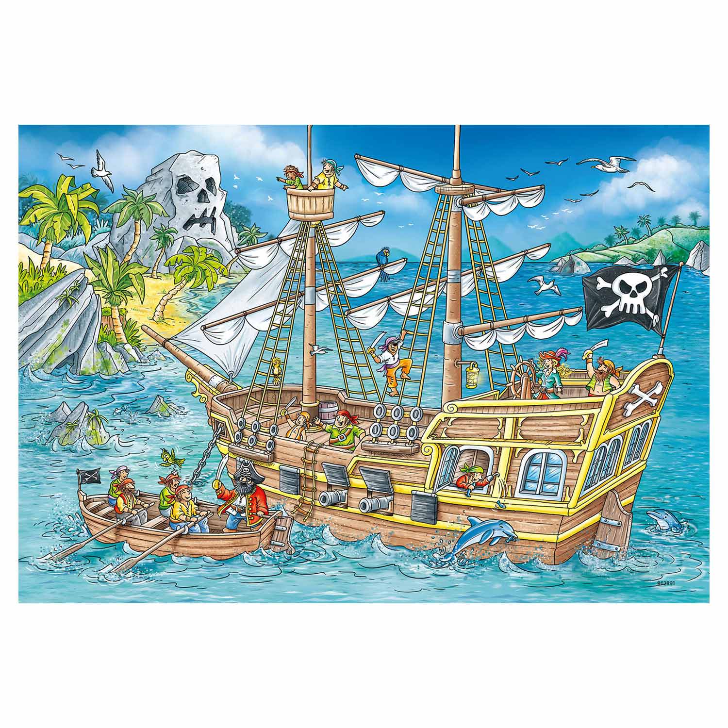 Ravensburger - Adventure Island 2x24 pièces