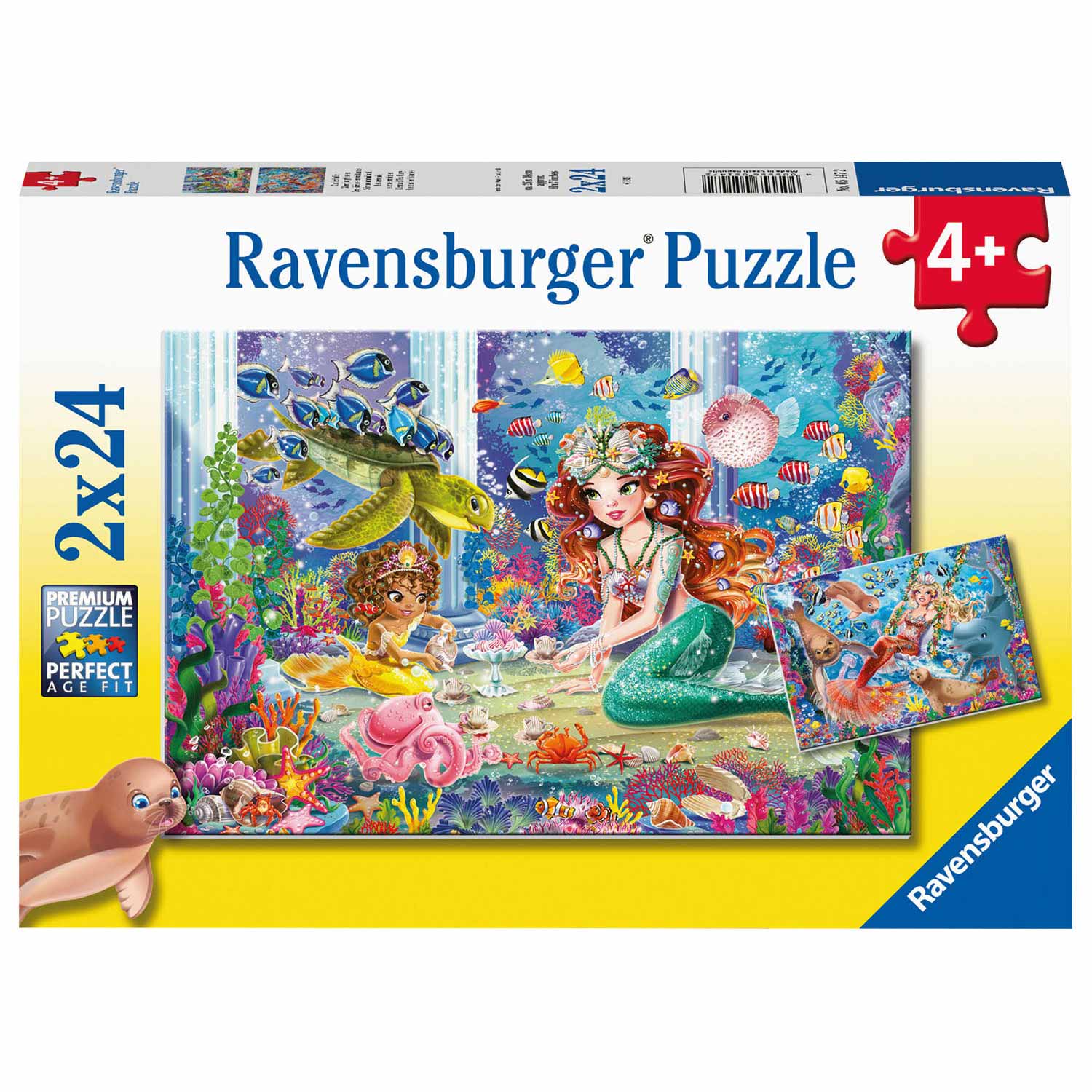 Ravensburger - Enchanting sirènes 2x24 pièces
